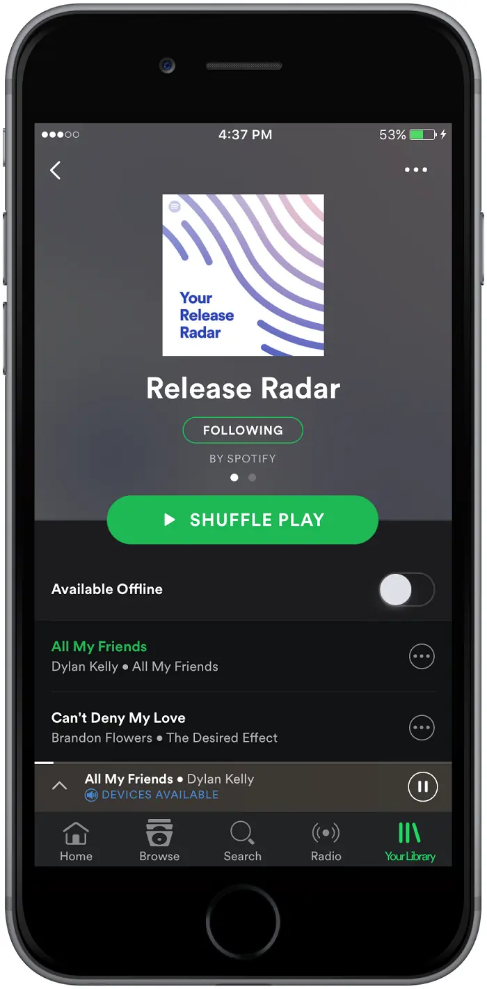 Release_Radar-Mobile
