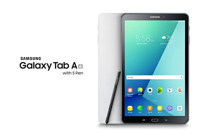 Samsung Galaxy Tab A 2016 con S pen