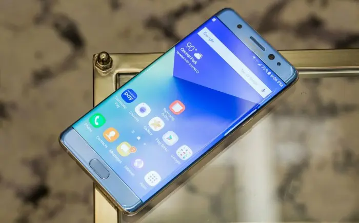 Galaxy Note 7 de China no utiliza baterías defectuosas 