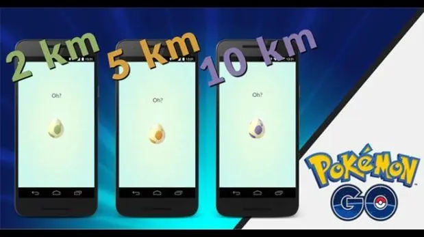 Actualización huevos Pokémon Go