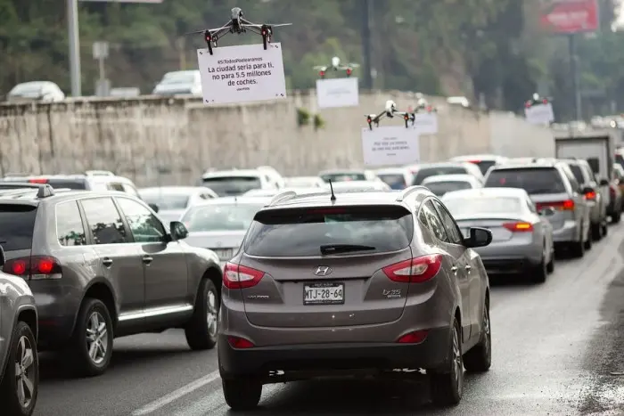 Drones de Uber en la Ciudad de México