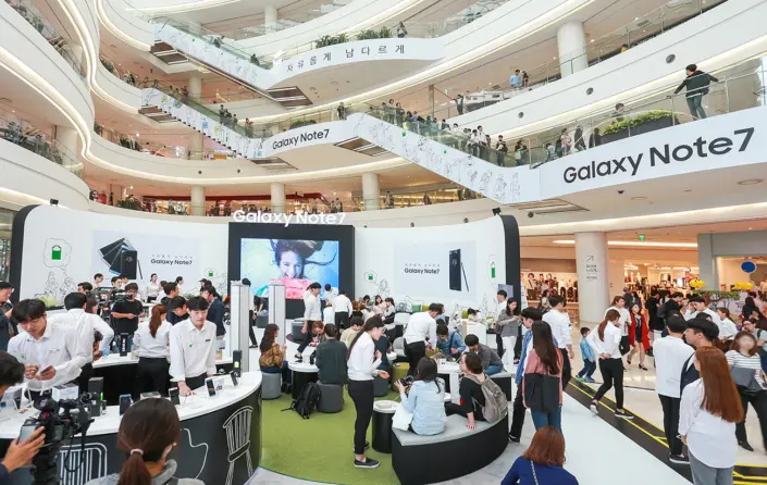 Galaxy-Note-7 mall