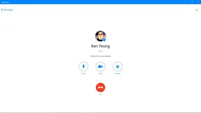 Messenger-voice-call