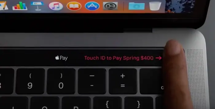 apple macbook pro touch id