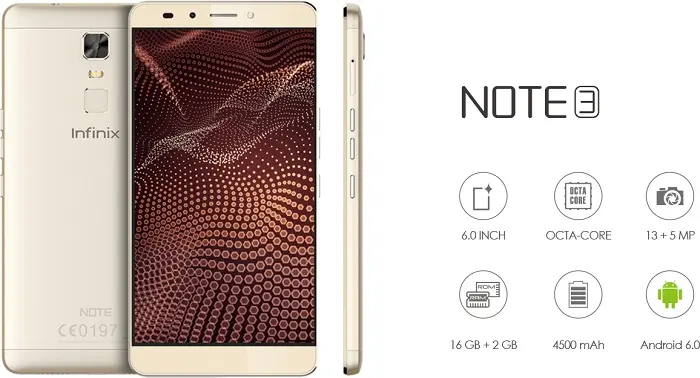 infinit note 3