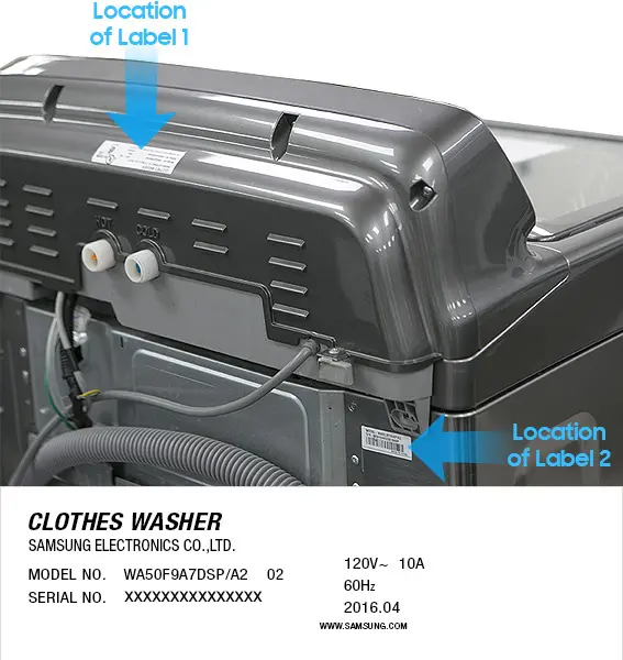 samsung lavadoras-serial-number