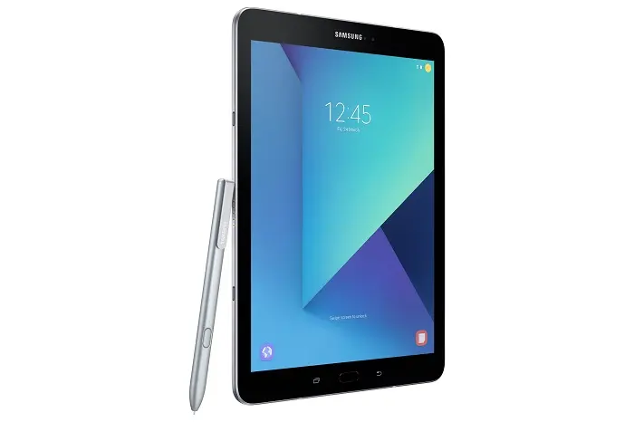 Samsung-TabS3_L-Perspective-Pen_Silver_WIFI