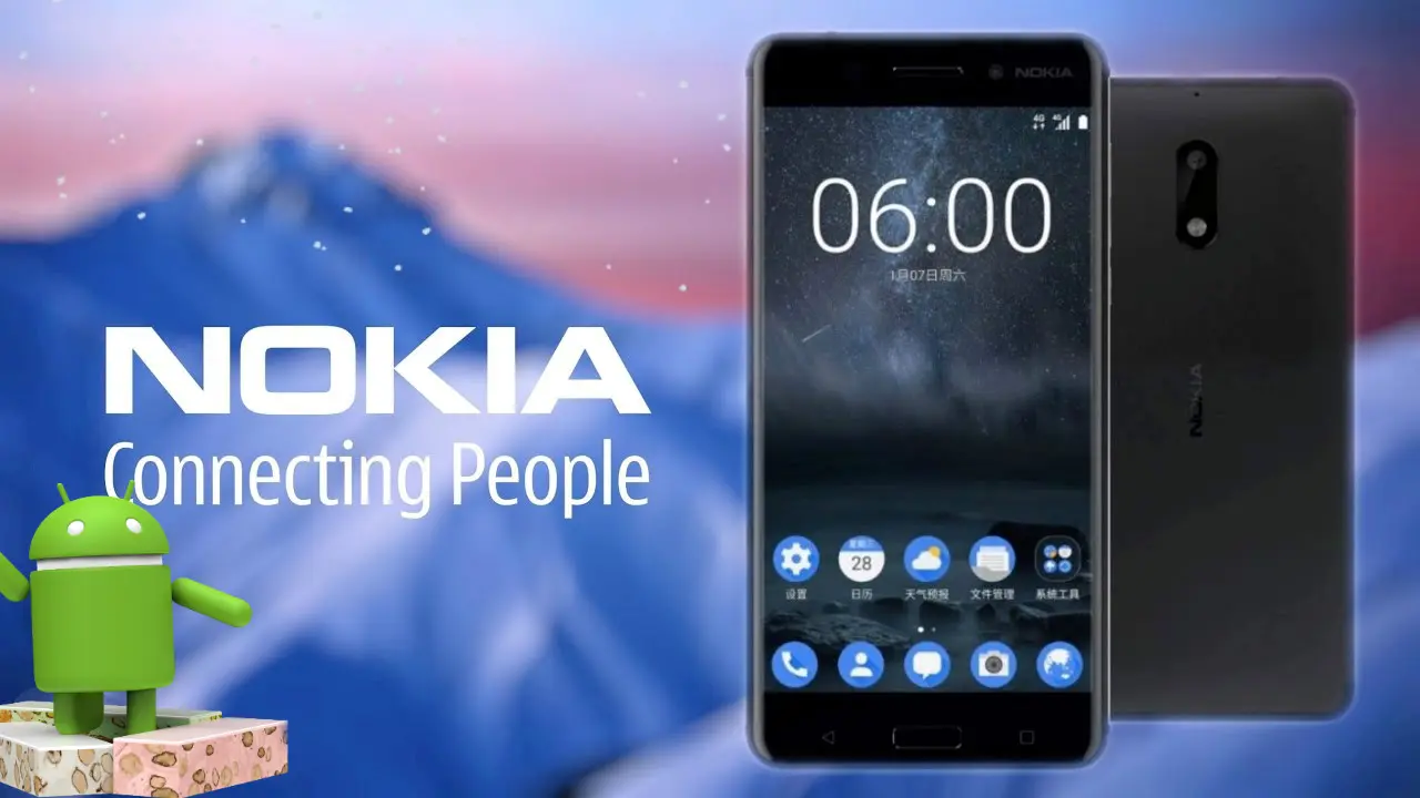 Nokia 6 actualiza rápidamente a la versión más reciente de Nougat