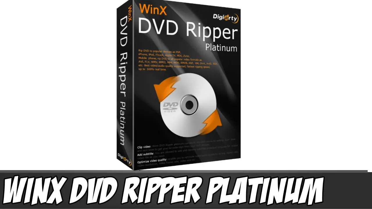 WinX DVD tiene otra utilidad para convertir DVDs directamente en tu computadora