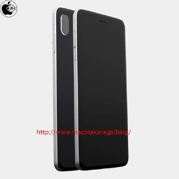 iphone 8 prototipo cuerpo metálico camara doble vertical