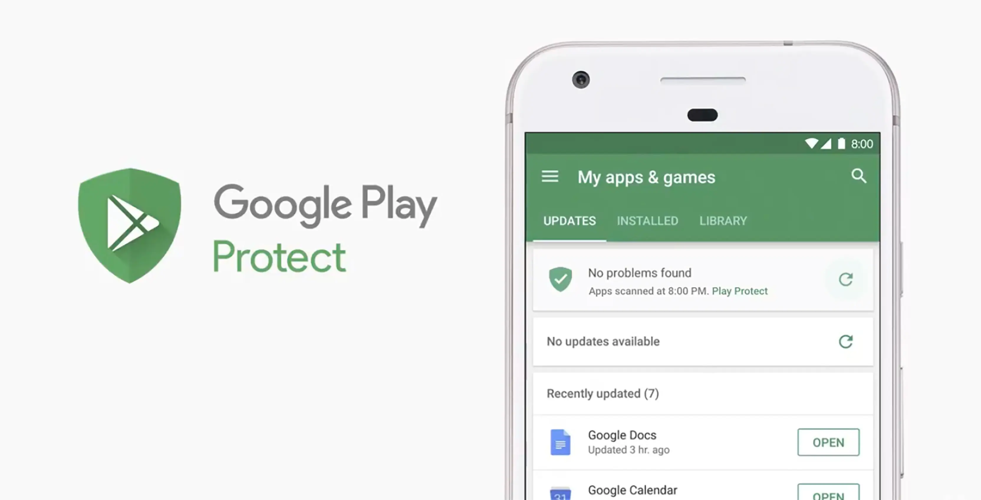 Google Play Protect buscará mantener seguro tu smartphone o tablet