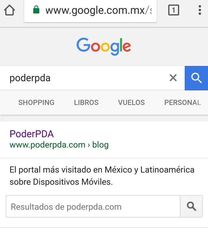 google-search-tab-personal-poderpda