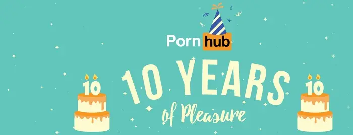 pornhub 10 aniversario