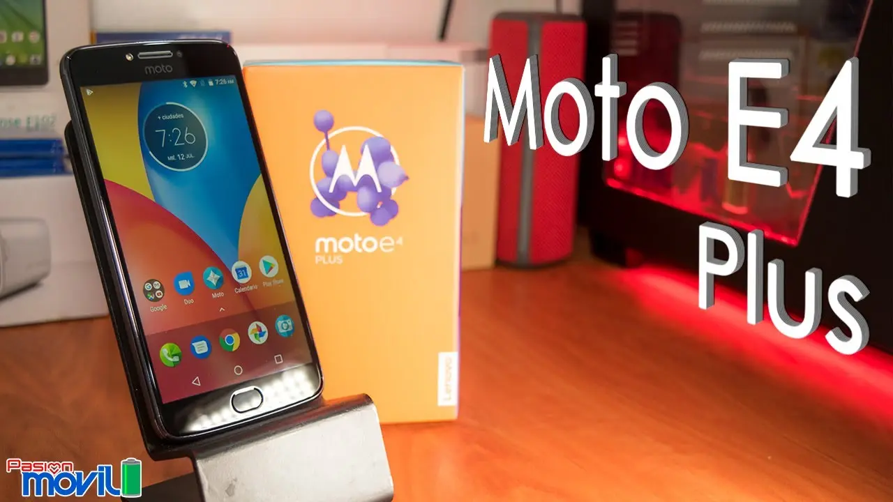 Te presentamos al Moto E4 Plus