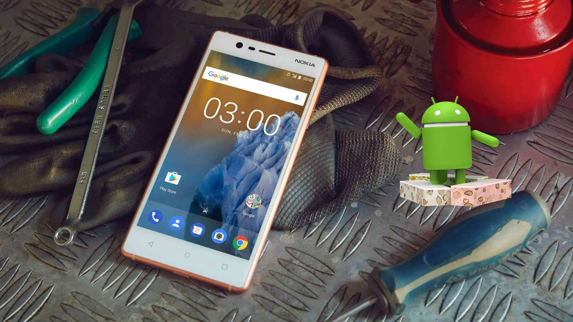 Nokia 3 ya está con la última versión de Nougat