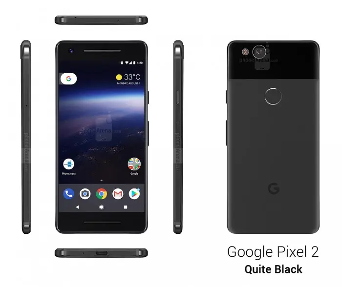 Google-Pixel-2 negro