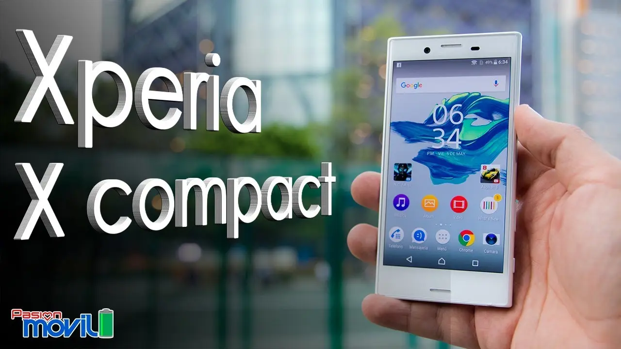 Xperia X Compact es el mejor smartphone compacto, aunque su precio es elevado