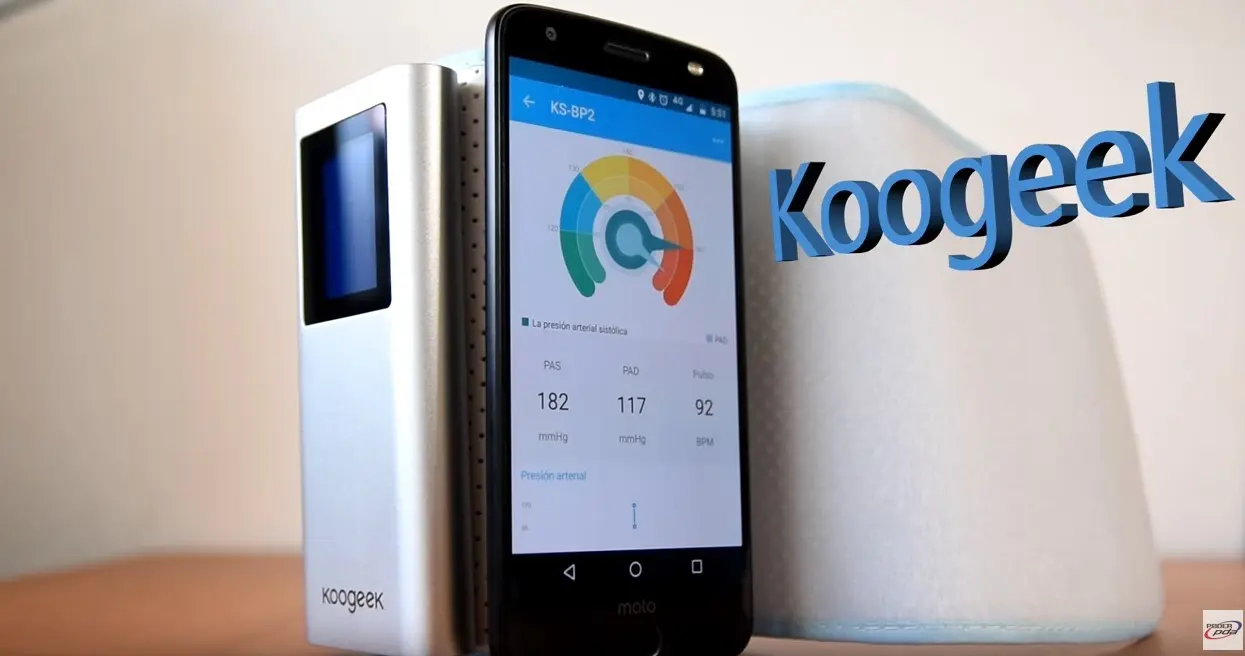 baumanómetro Digital con Bluetooth de KooGeek review poderpda