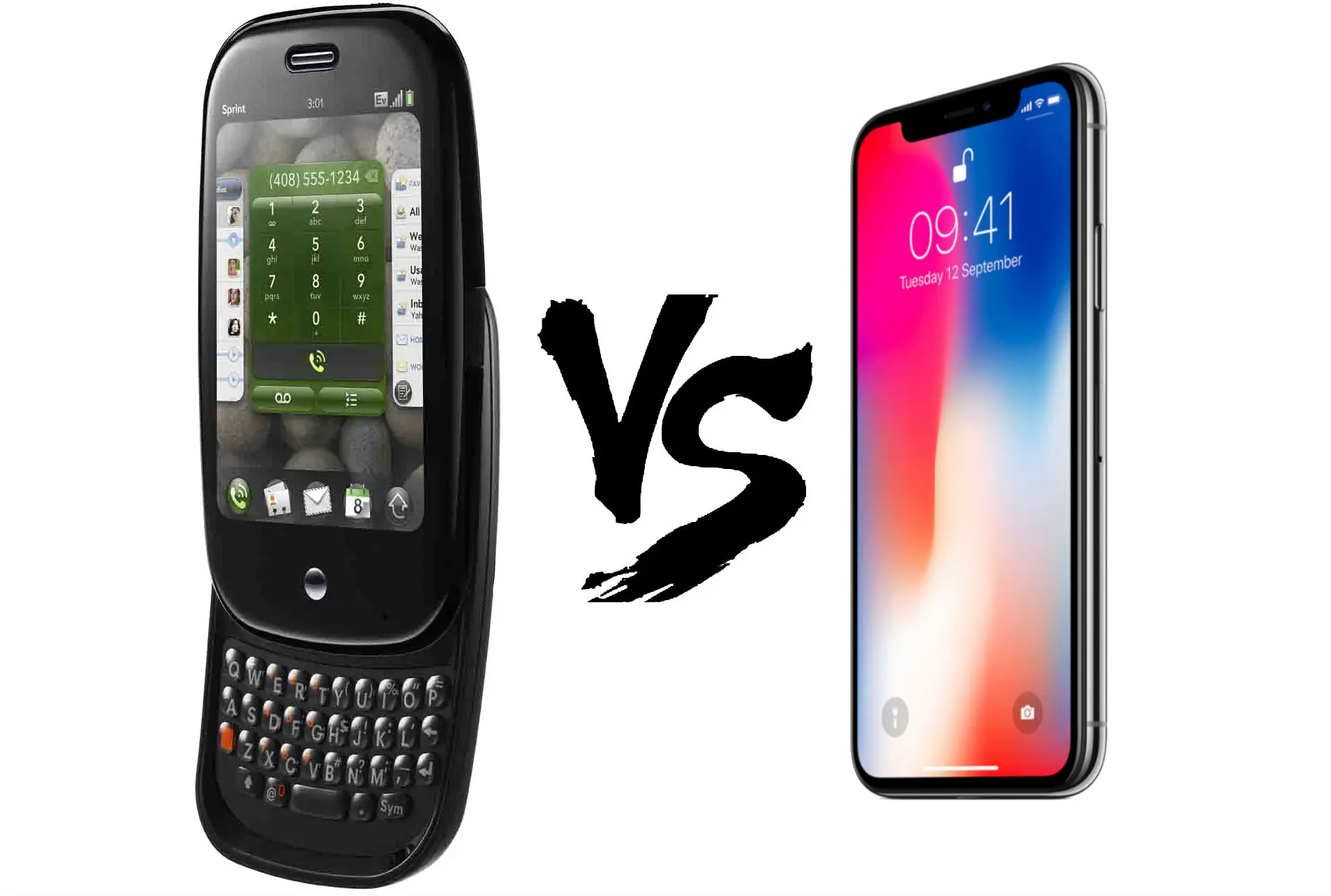 iPhone X vs Palm Pre
