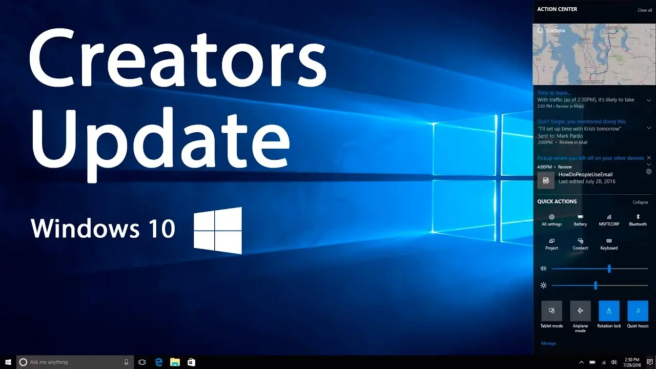 Microsoft pronto tendrá una nueva actualización para Windows 10