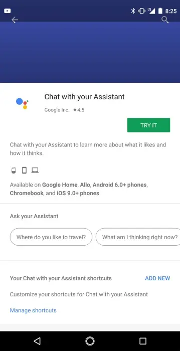 google assistant compatible con chromebook