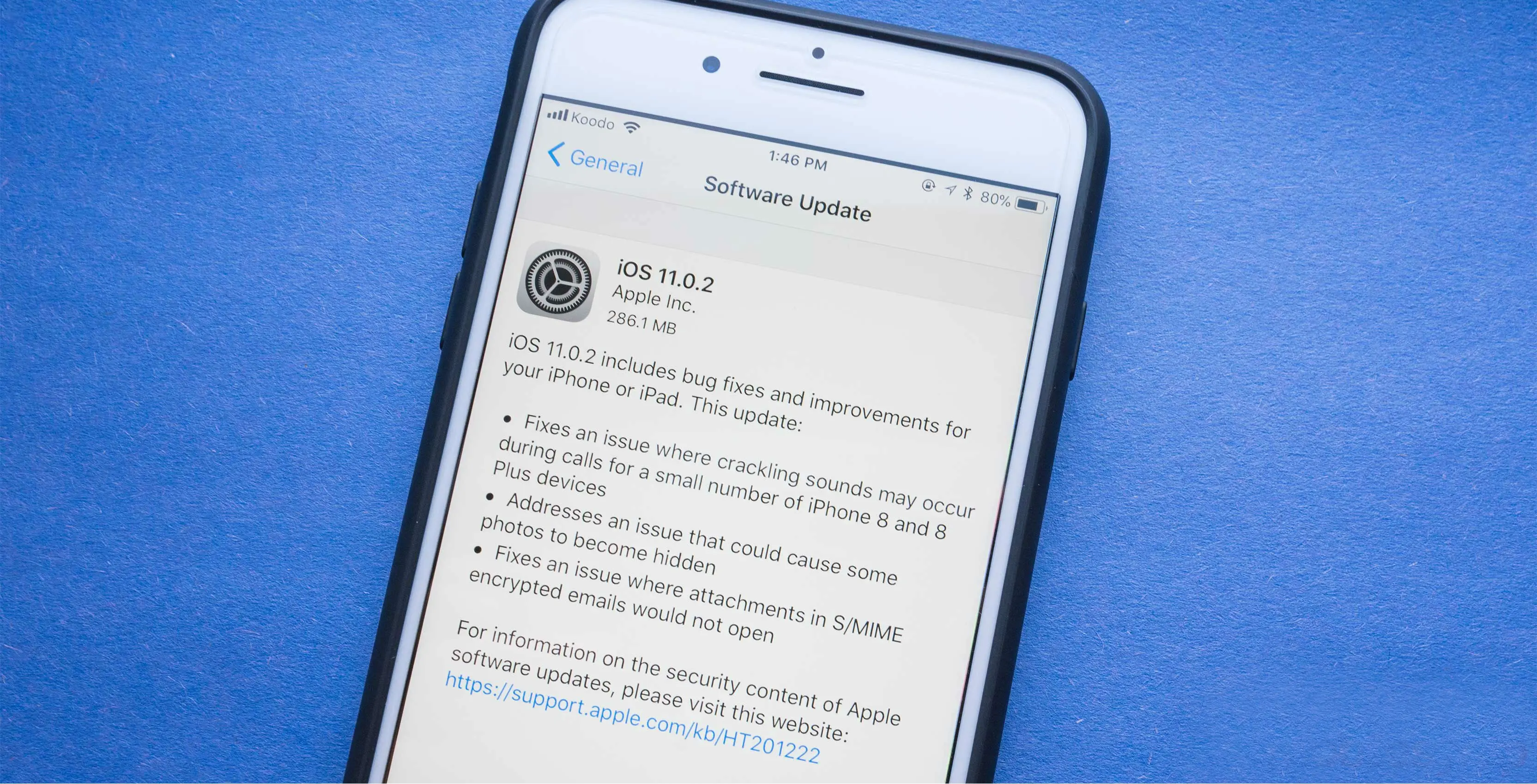 iOS 11 estrena una segunda actualización menor