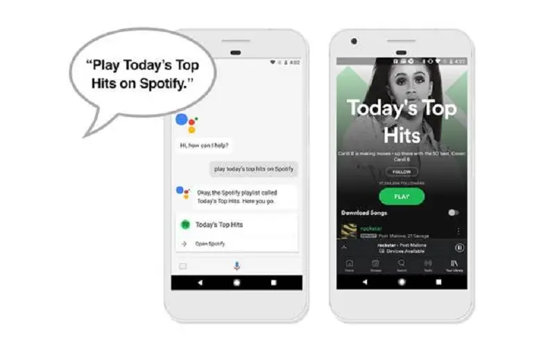 spotify google assistant