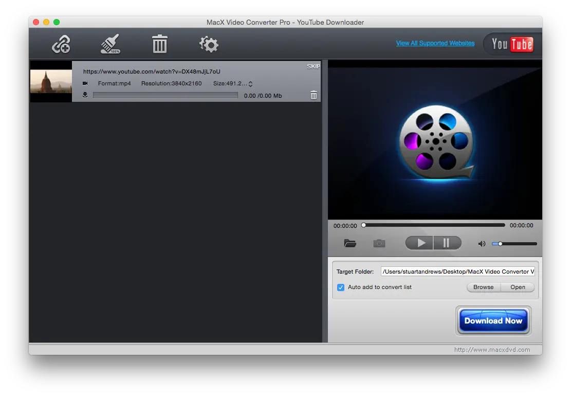 MacX Video Converter Pro descargar videos youtube