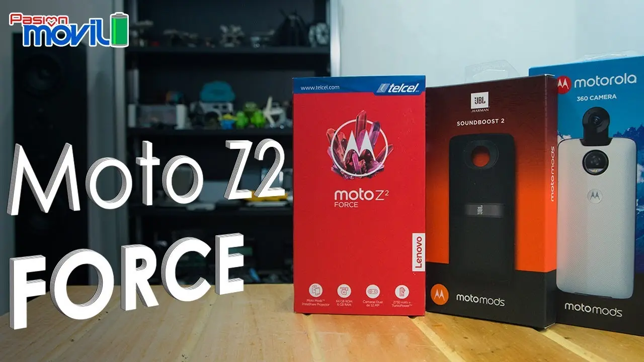 Disfruta del nuevo Moto Z2 Force