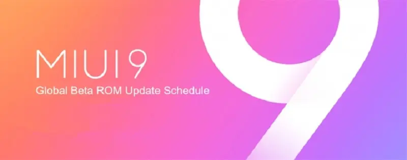 miui9 global beta rom update schedule