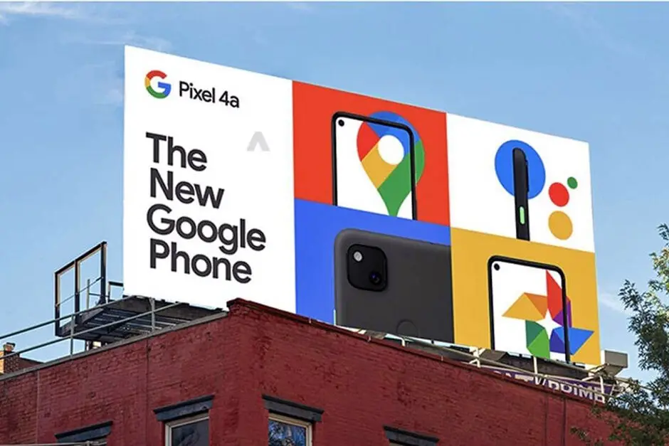 Reaparece publicidad mostrando el diseño del Pixel 4a
