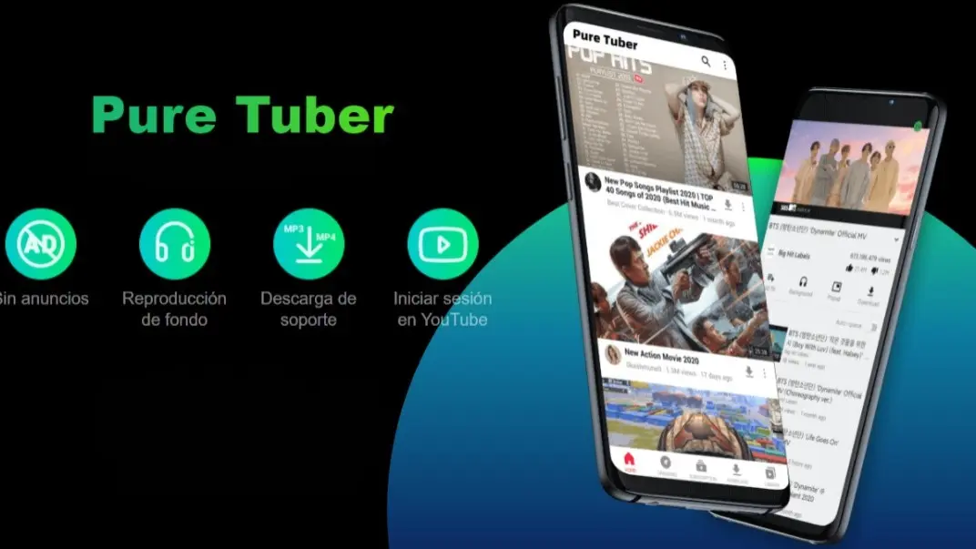 Pure Tuber, la mejor alternativa a la aplicación de YouTube
